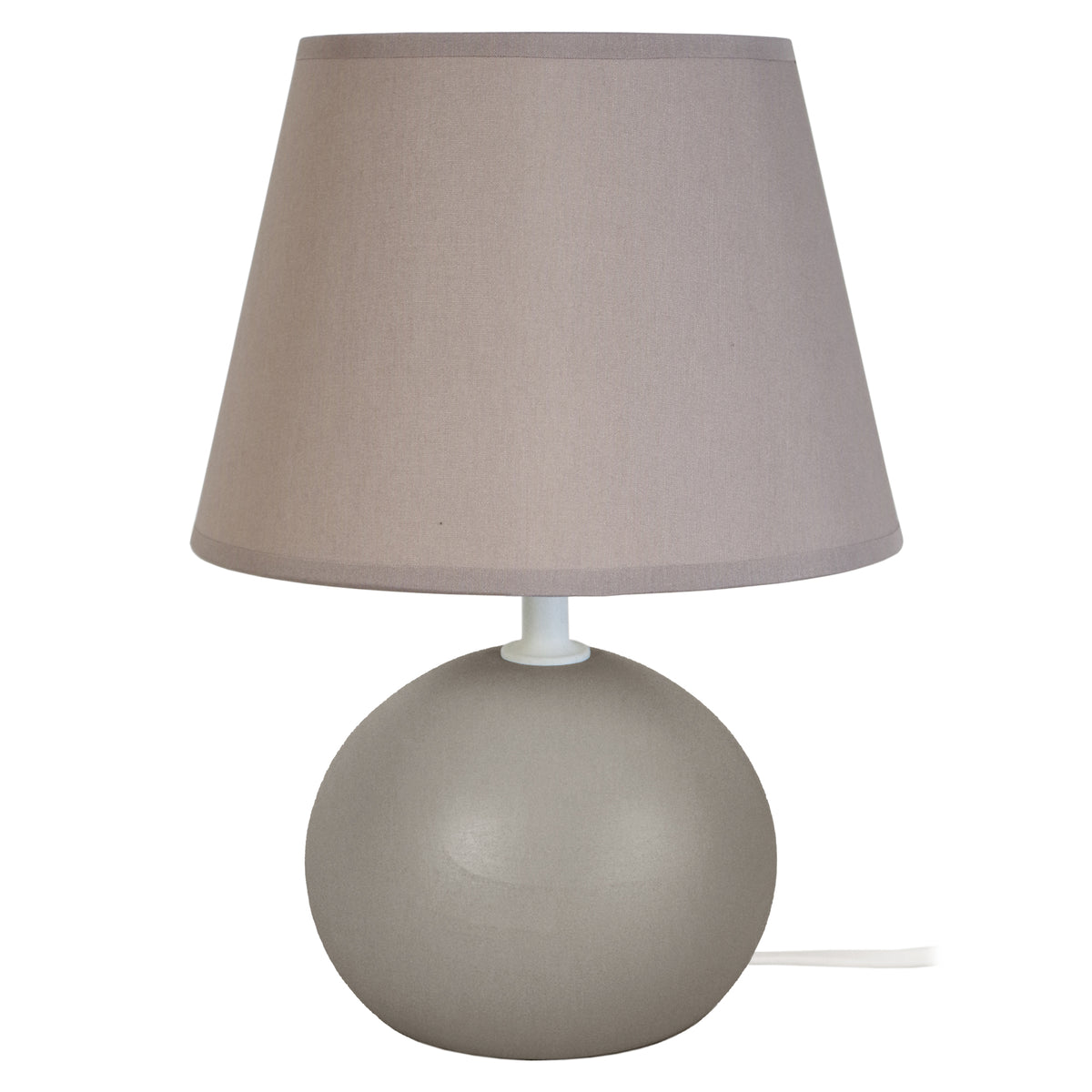 Lampe à poser boule bois massif IMT Italy Mid Century 70s Wood Table