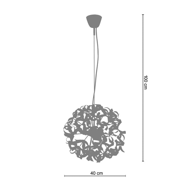 <tc>Suspensão MÉLI-MÉLO  40cm - 1 Luz  </tc>