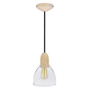 <tc>Suspensão CLOCHE VERRE A  30cm - 1 Luz  </tc>