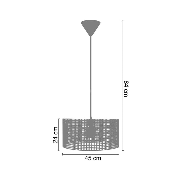 Suspension LILAS  45cm - 1 Lumière