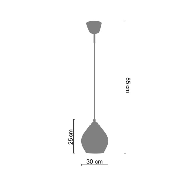 Suspension UOVO  30cm - 1 Lumière