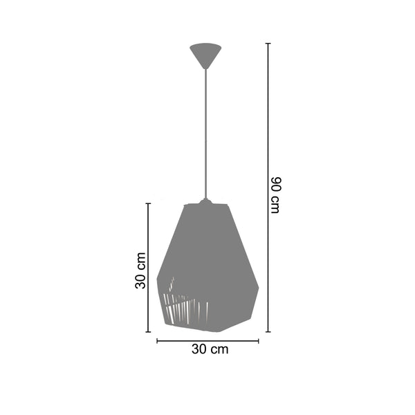 <tc>Suspensão MALVILLE  19cm - 1 Luz </tc>