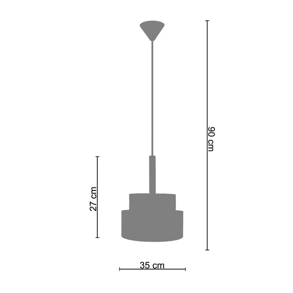 Suspension LUANA 35  - 1 Lumière