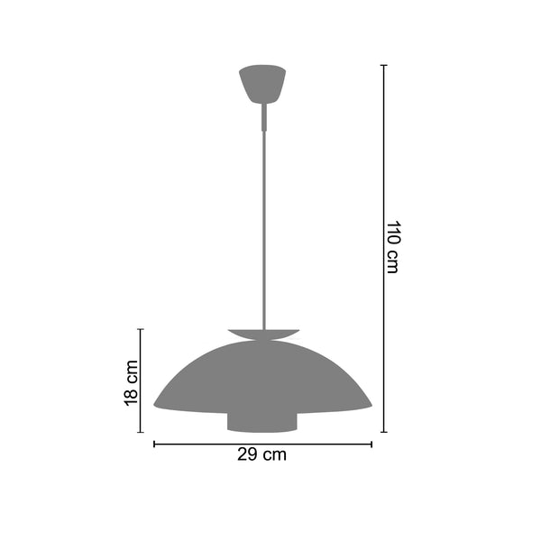 Suspension MAJA  29cm - 1 Lumière