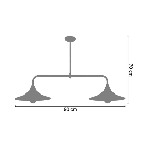 <transcy>Candeeiro de Teto ACTUELLE  46cm - 5 Luz - SKU 20965</transcy>