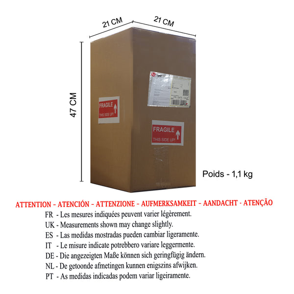 <transcy>Candeeiro de Mesa GERI  17cm - 1 Luz </transcy>