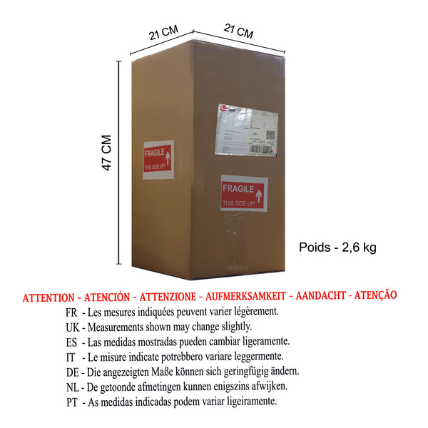 <transcy>Suspensão M&B BOIS VERRE  40cm - 1 Luz - SKU E1021</transcy>