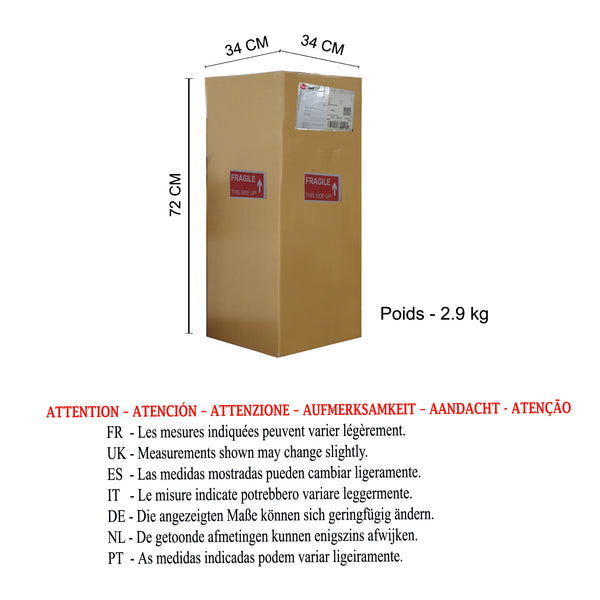 <transcy>Candeeiro de Teto ANVERS  56cm - 2 Luzes </transcy>