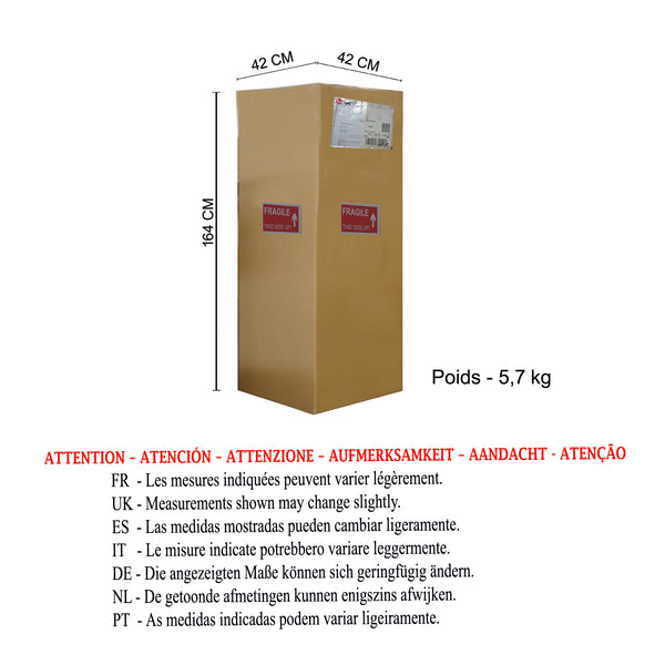 <transcy>Candeeiro pé alto EGLANTINE 50cm - 3 Luzes</transcy>