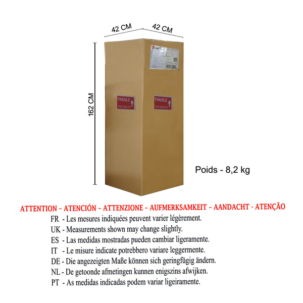 <transcy>Candeeiro Pé Alto FLOREALE 53cm - 1 Luz </transcy>