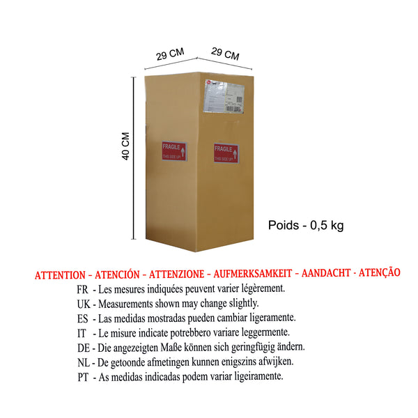 <transcy>Candeeiro de Mesa EGLANTINE  25cm - 1 Luz </transcy>