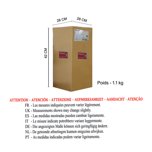 <transcy>Candeeiro de Mesa TRESSÉ-MINDAT  26cm - 1 Luz </transcy>