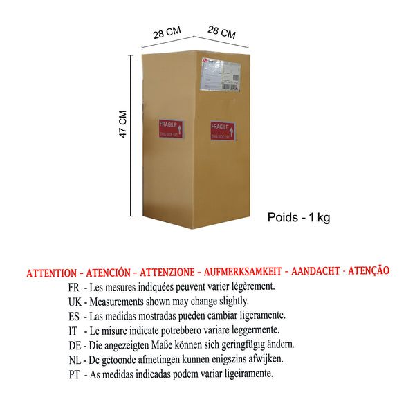 <tc>Candeeiro de mesa HARRI  18cm - 1 Luz </tc>