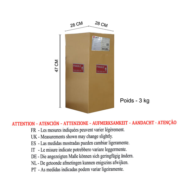 <tc>Candeeiro de Mesa BELFORT  29cm - 1 Luz</tc>