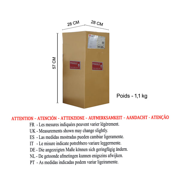 <tc>Candeeiro de mesa FITZGERALD 22cm- 1 luz</tc>