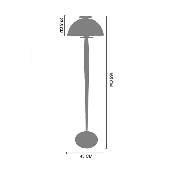 Lampadaire  AGATA  43 cm - 1 Lumière