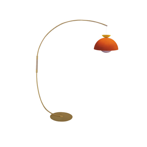 Lampadaire  AGATA CURVE 43 cm - 1 Lumière