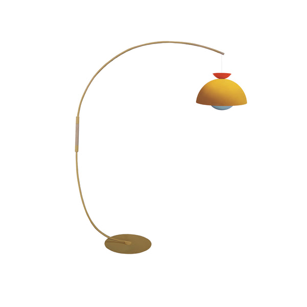 Lampadaire  AGATA CURVE 43 cm - 1 Lumière