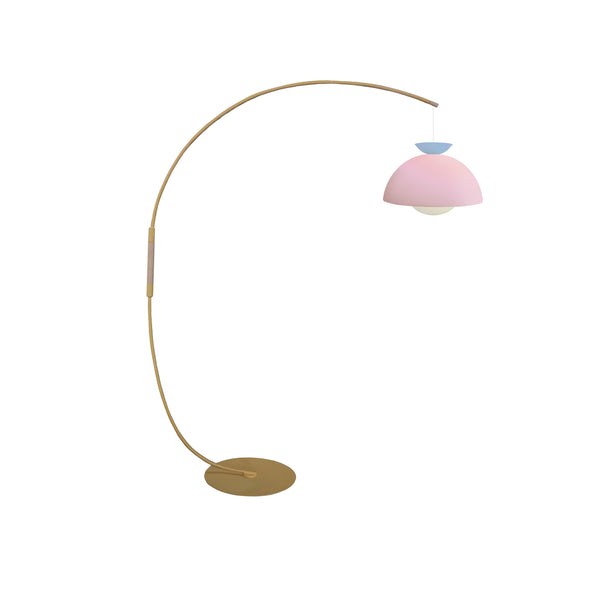 Lampadaire  AGATA CURVE 43 cm - 1 Lumière