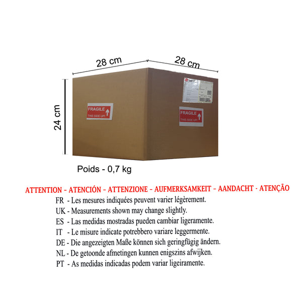 <transcy>Candeeiro de Mesa KATHEDRAL  17cm - 1 Luz </transcy>