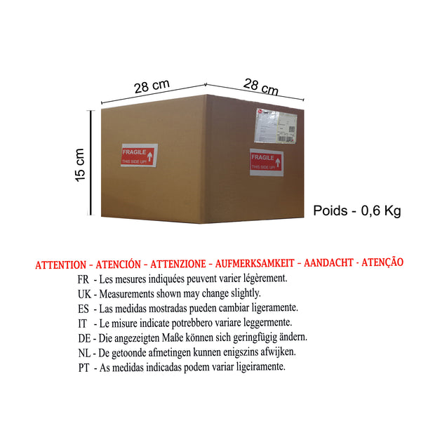 <tc>Acessório CYLINDRIQUE   40cm - 1 Luz </tc>