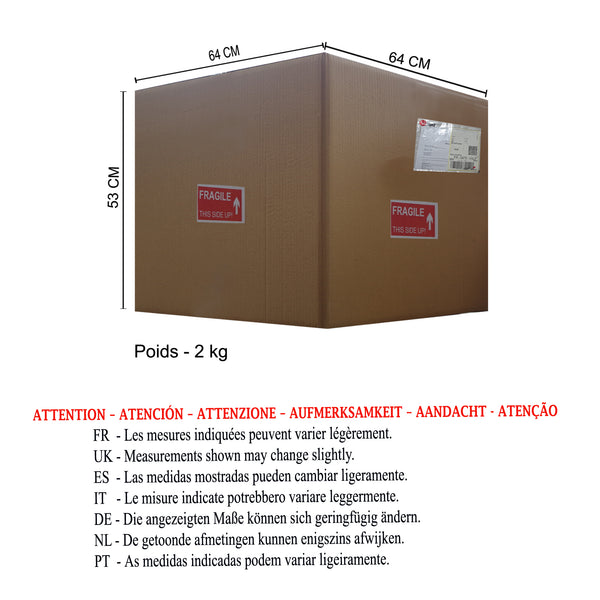 <transcy>Candeeiro de Mesa CALCUTA  40cm - 1 Luz </transcy>