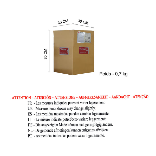 <transcy>Suspensão HEXAÈDRE B  27cm - 1 Luz </transcy>