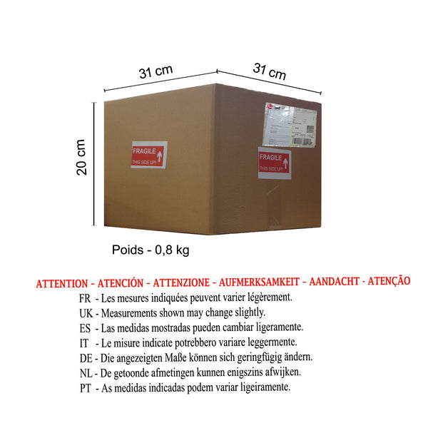 <transcy>Aplique GRILLAGE 29,5cm - 1 Luz </transcy>