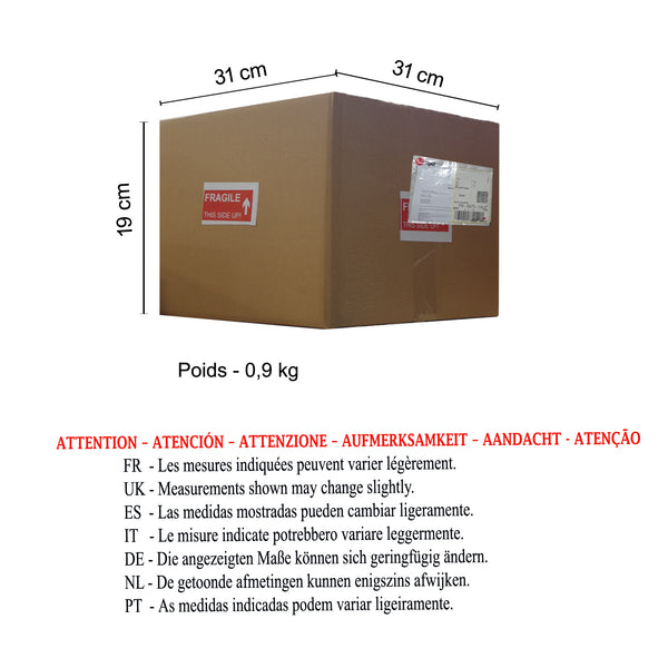 <tc>Acessório QUOKA  25cm - 1 Luz   </tc>