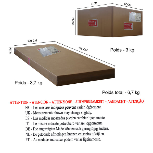 Lampadaire  AGATA CURVE 43 cm - 1 Lumière