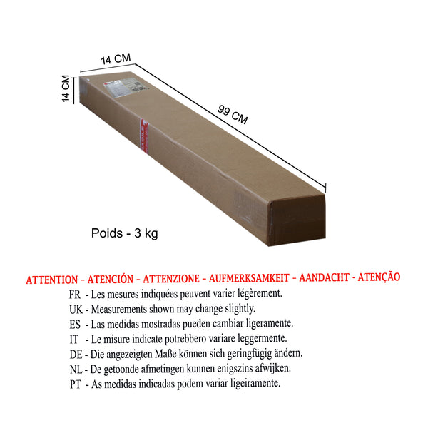 Plafonnier HYDRAULIK 65cm - 5 Lumières