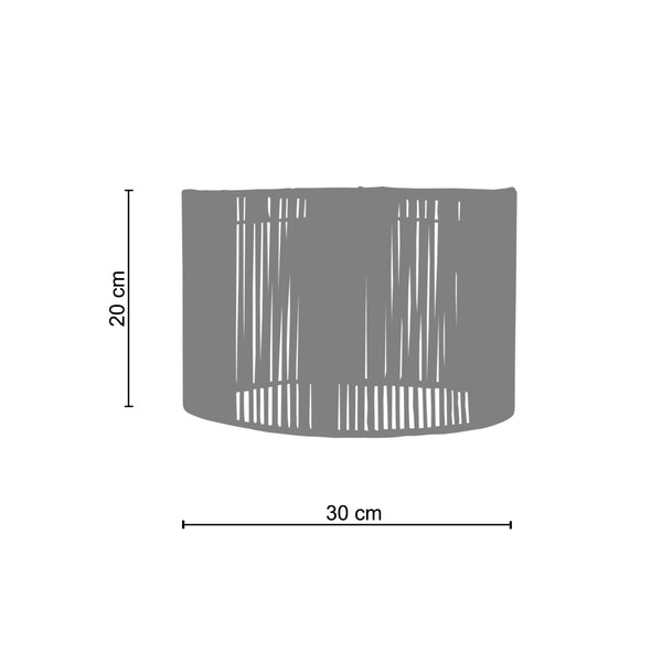 <tc>Acessório CYLINDRIQUE   40cm - 1 Luz </tc>