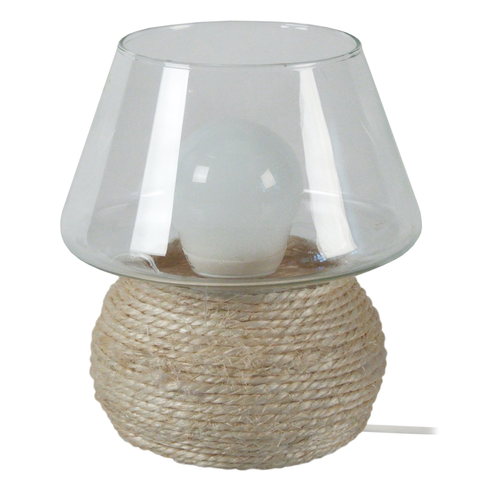 <transcy>Candeeiro de Mesa GRAND CHAMPIGNON-CORDES   30cm - 1 Luz </transcy>