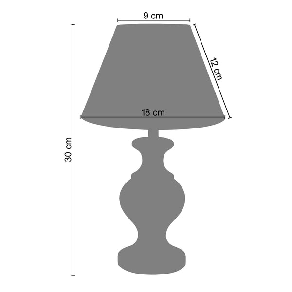 <tc>Candeeiro de Mesa ARLEQUIN LT 2-18cm - 1 Luz </tc>