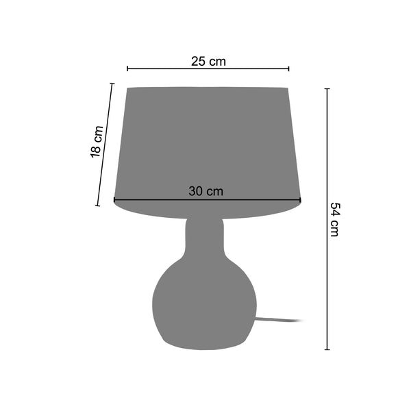 Lampe a poser VIANNE 30cm - 1 Lumière