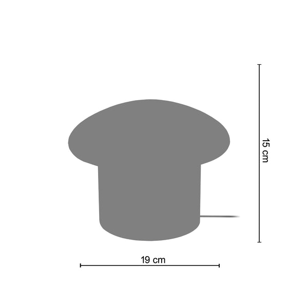 <tc>Candeeiro de Mesa PILZ- LT2 19cm - 1 Luz </tc>