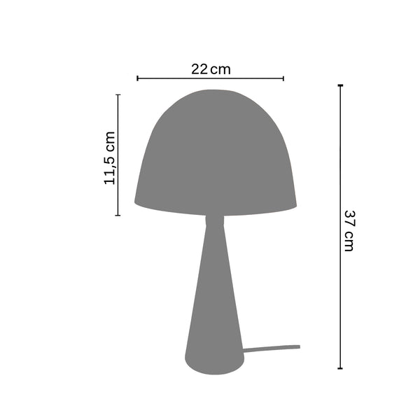 Lampe de salon   PETITE JANINA  22 cm - 1 Lumière