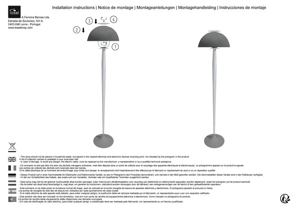 Lampadaires Instructions