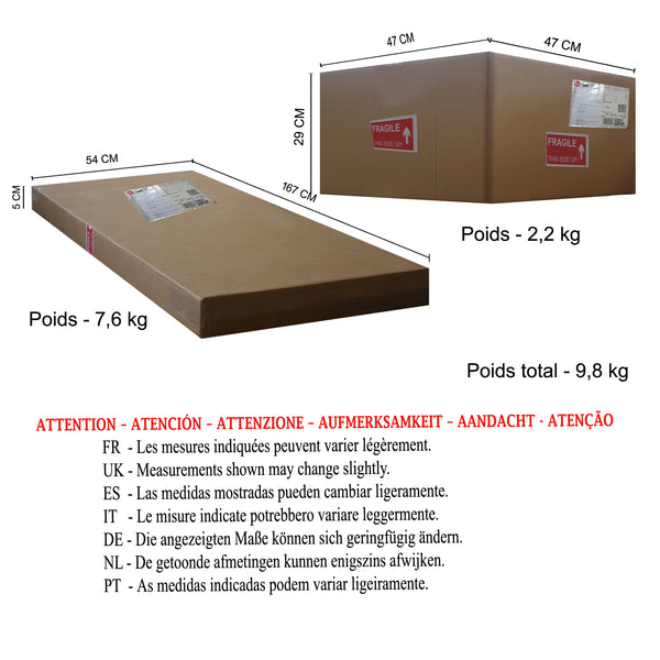 <tc>Candeeiro Pé Alto MOKUZAI  50cm - 1 Luz  </tc>