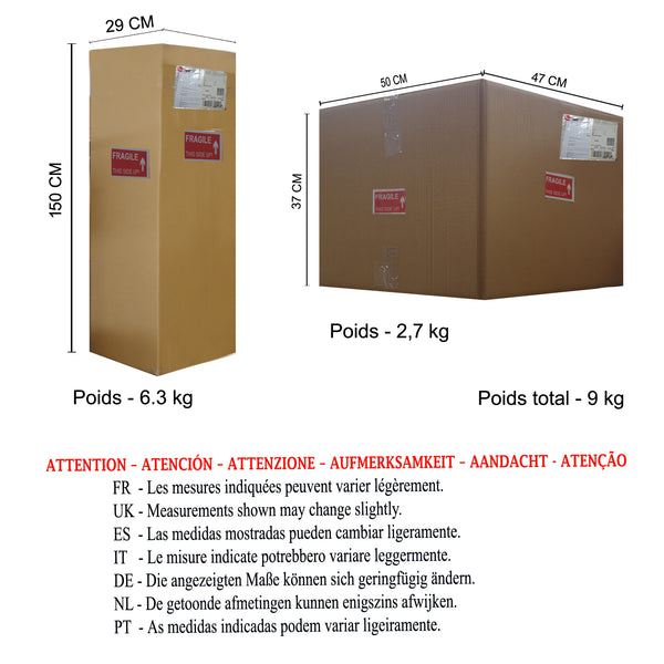 <tc>Candeeiro Pé Alto TALIN  50cm - 1 Luz </tc>