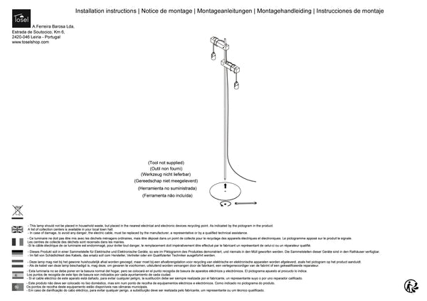 Lampadaires Instructions