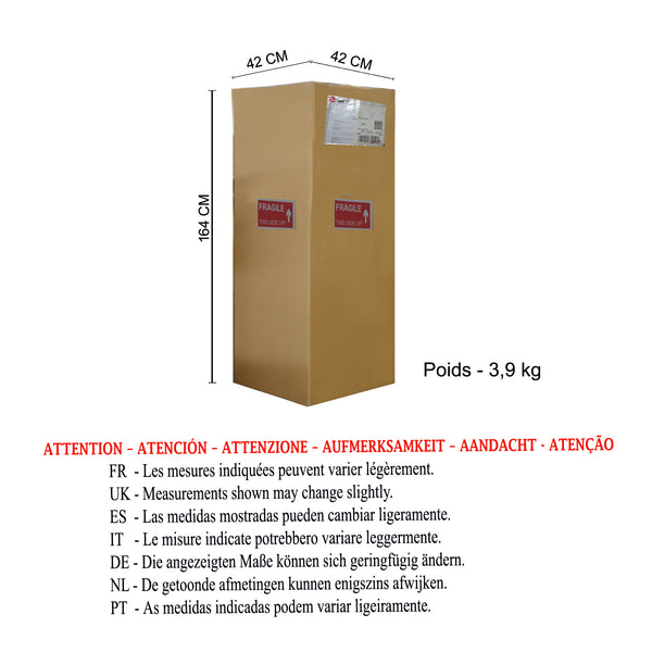 <transcy>Candeeiro Pé Alto ACTUELLE 2 40cm - 5 Luzes </transcy>