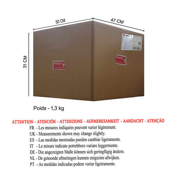 <transcy>Candeeiro de Mesa CARCASSONNE  30cm - 1 Luz </transcy>