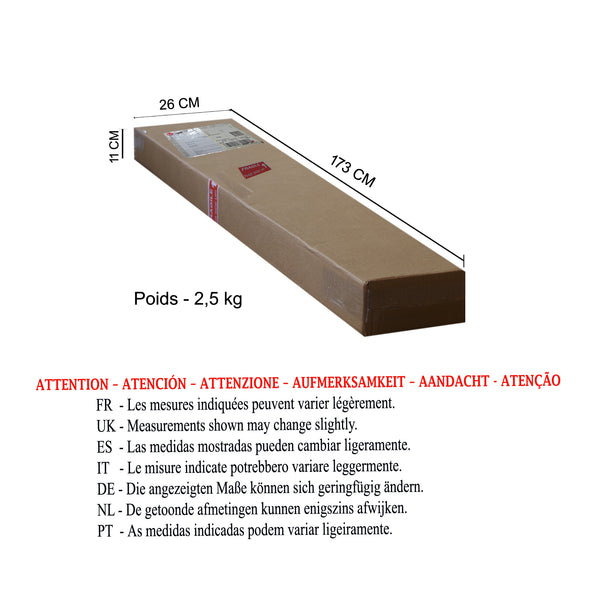 Lampadaire OLYMPIA 40cm - 1 Lumière