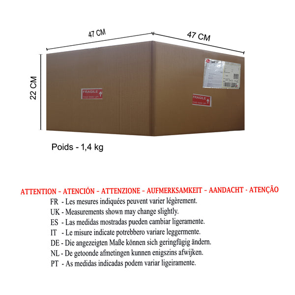 Suspension HEX.INCERTUS 40cm - 1 Lumière