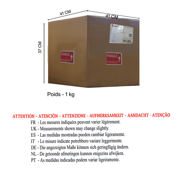 <transcy>Candeeiro de Mesa LAM. BÂLE  37cm - 1 Luz </transcy>