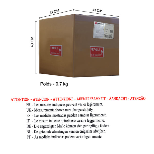 <transcy>Plafon OCTAÈDRE B  30cm - 1 Luz </transcy>