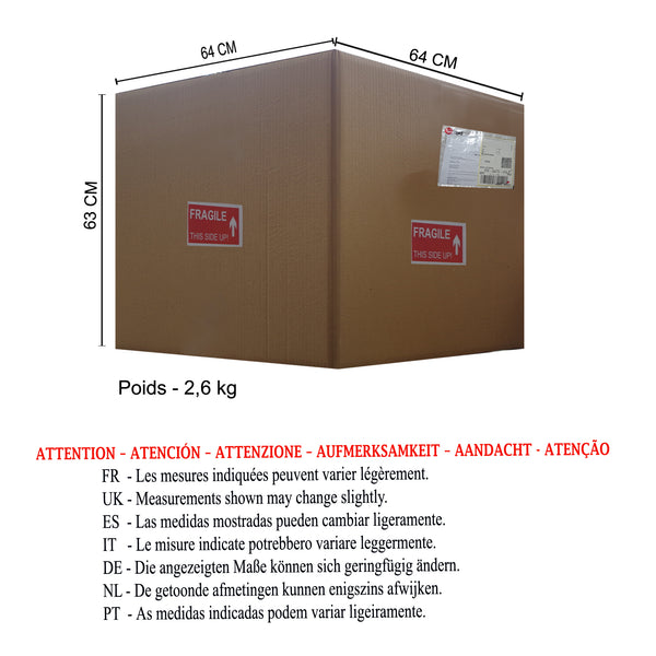 <transcy>Candeeiro de Teto INTEMPOREL  48cm - 3 Luzes </transcy>