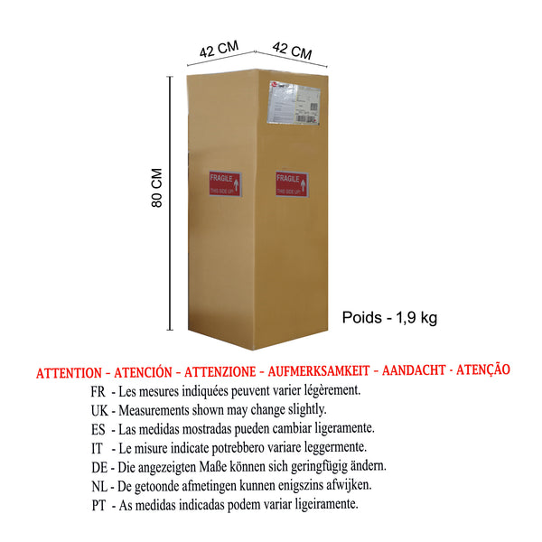 <transcy>Candeeiro de Mesa KONE V  35cm - 1 Luz </transcy>