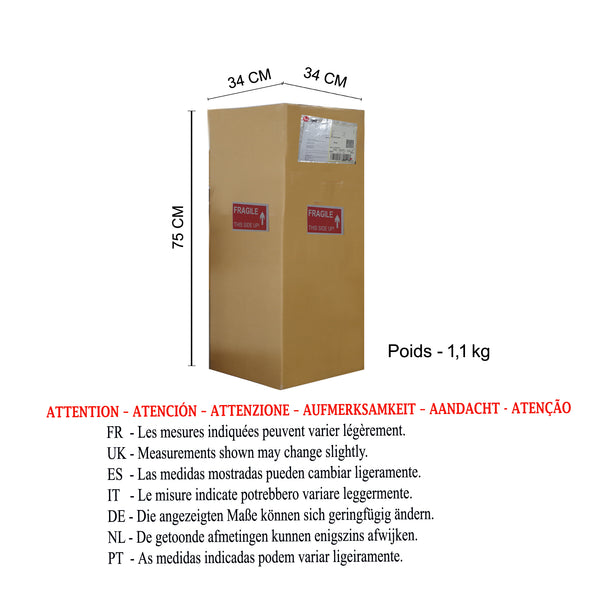 <transcy>Candeeiro de Mesa BOUTEILLE BOIS  30cm - 1 Luz </transcy>